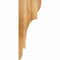Ekena Millwork New Brighton Rough Sawn Corbel, Western Red Cedar, 6"W x 10"D x 26"H COR06X10X26NEB00RWR - alternate 4